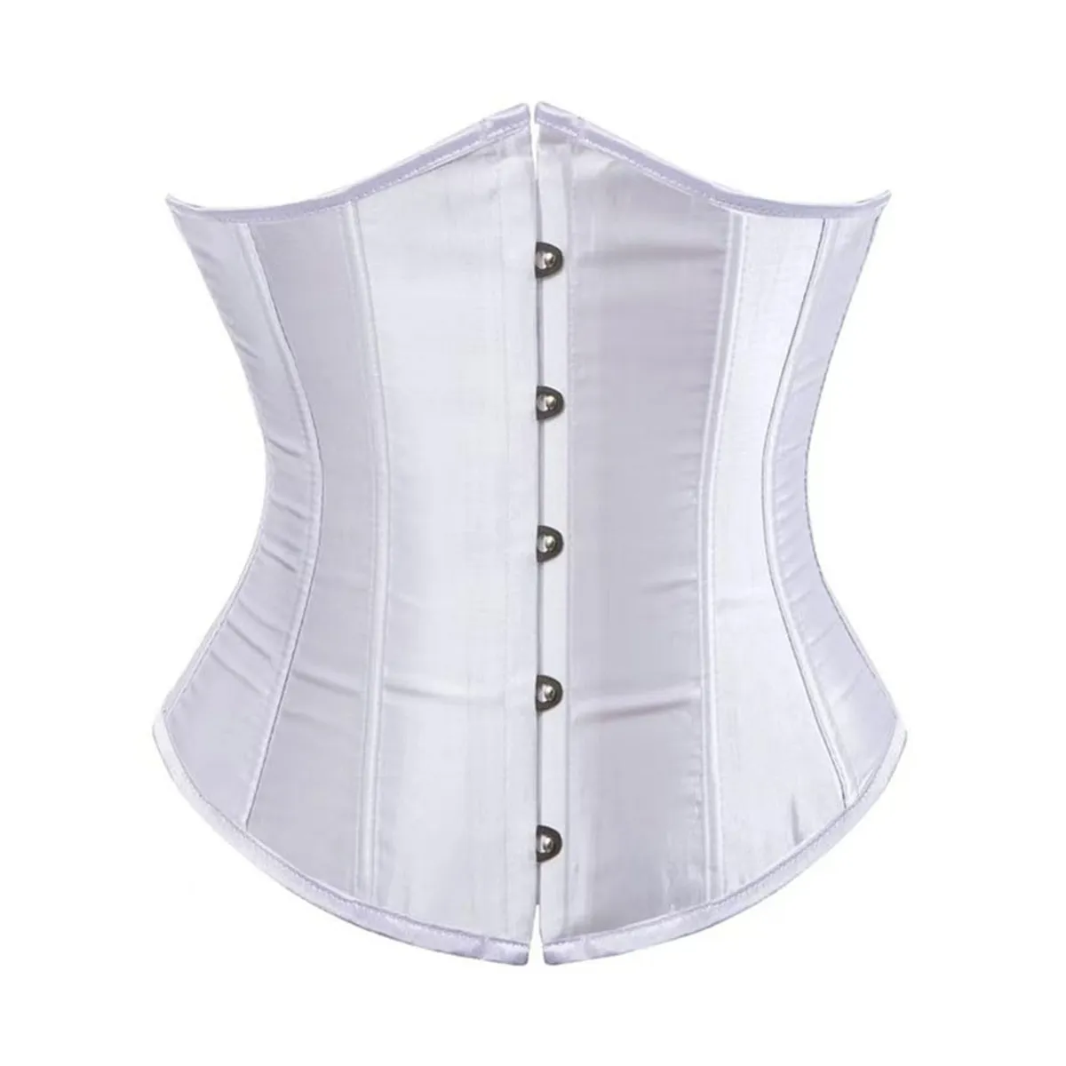 Corset underbust cu dantelă și șir tanga, stil vintage, control talie