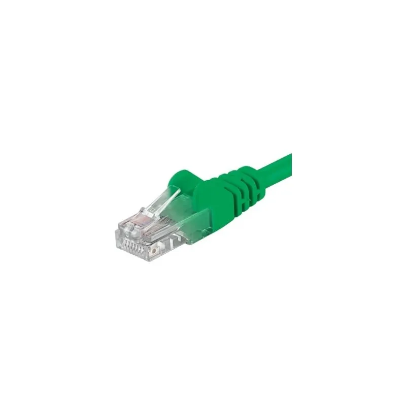 Patchcord UTP Cat.6 RJ45 0.25m verde PremiumCord