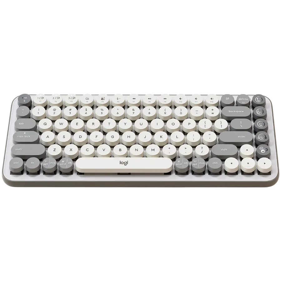 Tastatura Logitech POP Bluetooth wireless alb