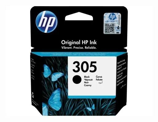 Cartus cerneala original HP 305 negru pentru imprimante DeskJet