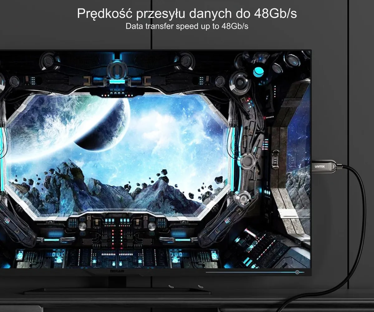 Cablu optic HDMI activ 30m Unitek C11085GY01