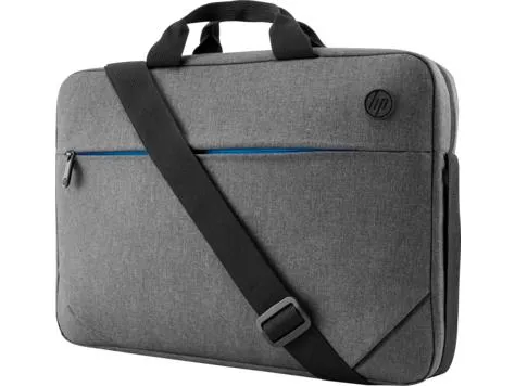 Geantă HP gri pentru laptop 17.3 inch cu compartiment și buzunar frontal