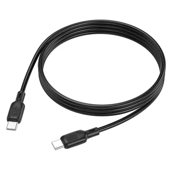 Cablu USB Type-C Borofone BX113 60W negru 1 metru