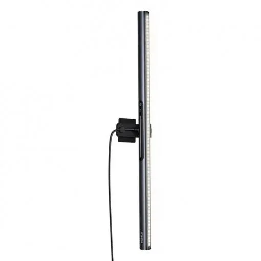 Lampa LED Baseus i-wok negru cu fixare magnetică pe monitor