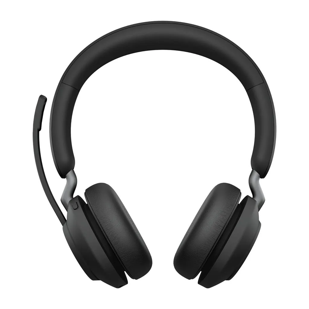 Căști profesionale Jabra Evolve2 65 cu conexiune USB-A în culoare negru