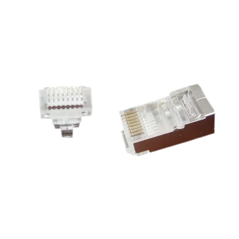 Mufe RJ-45 Gembird FTP Cat5e set 10 bucăți pass-through ecranate