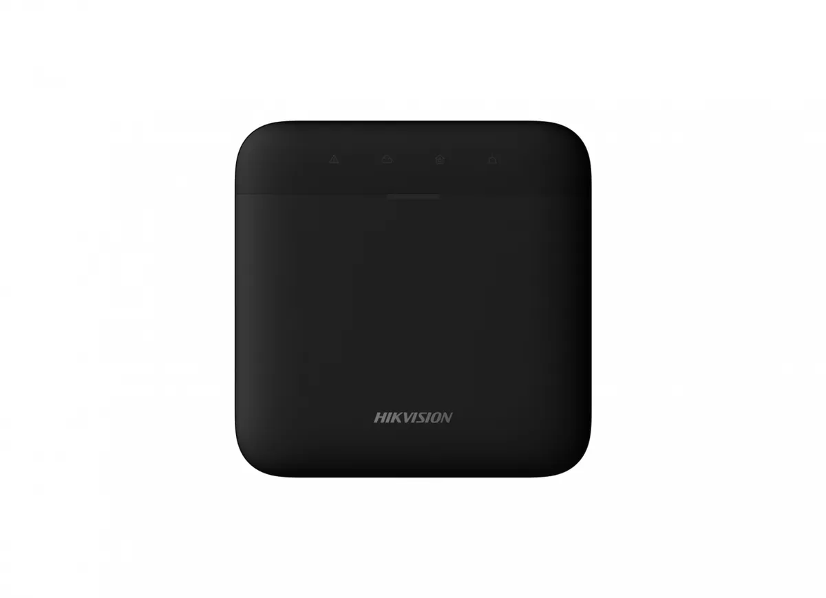 Centrala de alarma Hikvision AX PRO 64 zone negru cu display