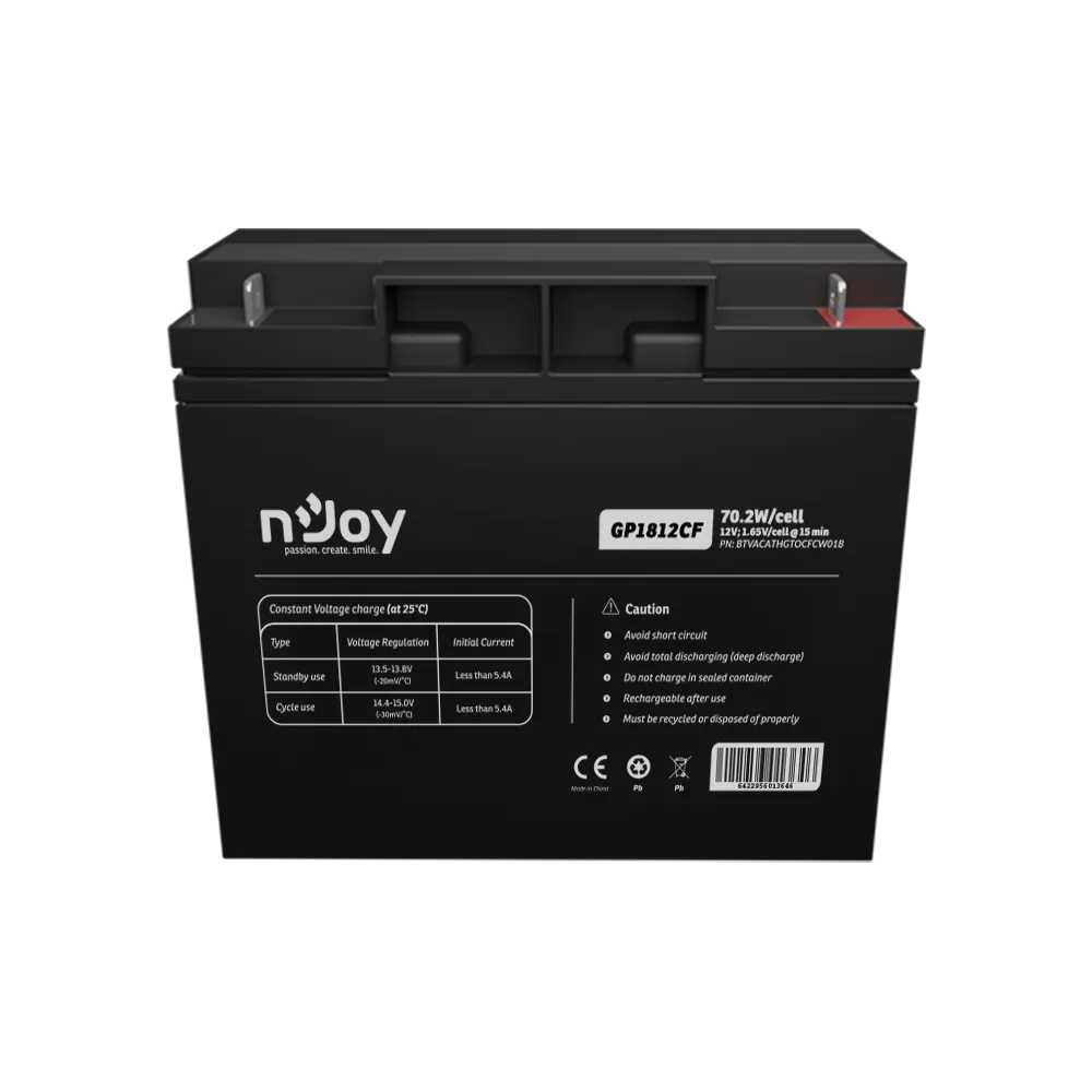 Baterie UPS nJoy 12V 18Ah cu borne F3