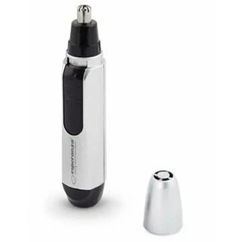 Trimmer Esperanza Spike EBG004K pentru nas și urechi, culoare argintiu