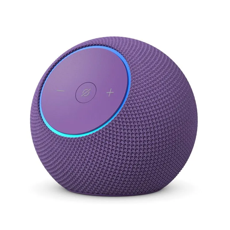 Boxă inteligentă Amazon Echo Dot Max culoare Amethyst cu ecran tactil