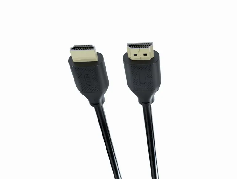 Cablu HDMI 2.1 Gembird negru 2 metri cu conectori auriți