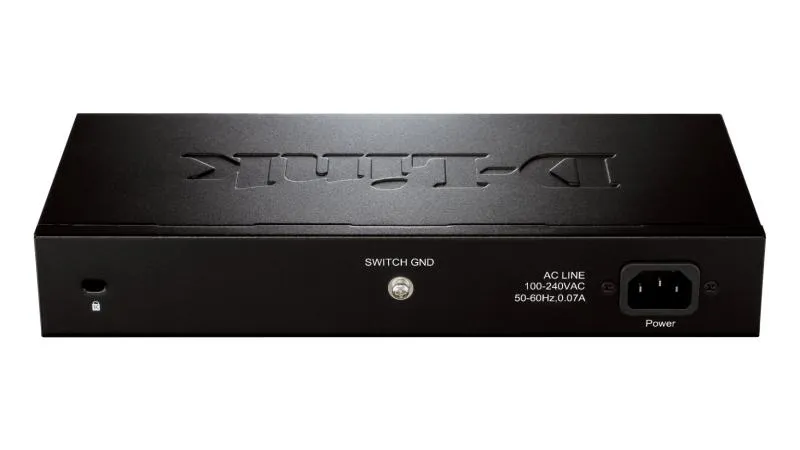 Switch D-Link DES-1016D cu 16 porturi Ethernet și carcasă metalică