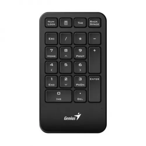 TASTATURA numerica Genius, "NumPad 1000", wireless, 21 taste, chocolate, "31320003400" (timbru verde 0.8 lei)