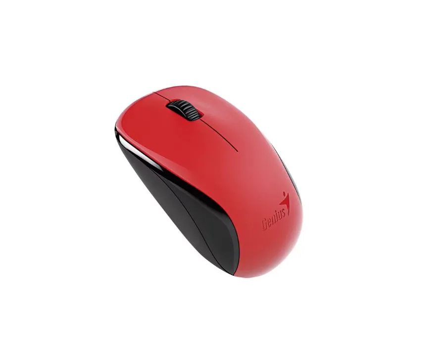 Mouse wireless Genius NX-7000 roșu cu senzor optic