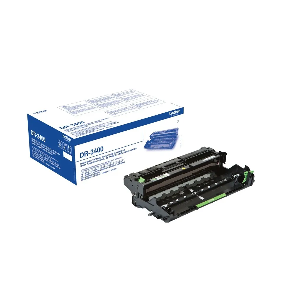 Tambur original Brother DR3400 negru pentru imprimante laser