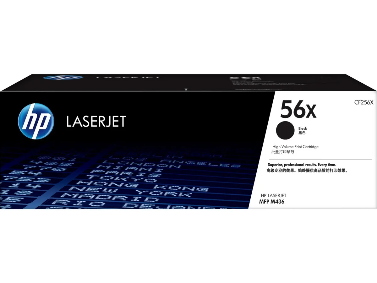 Cutie toner original HP 56X negru CF256X pentru LaserJet Pro M436