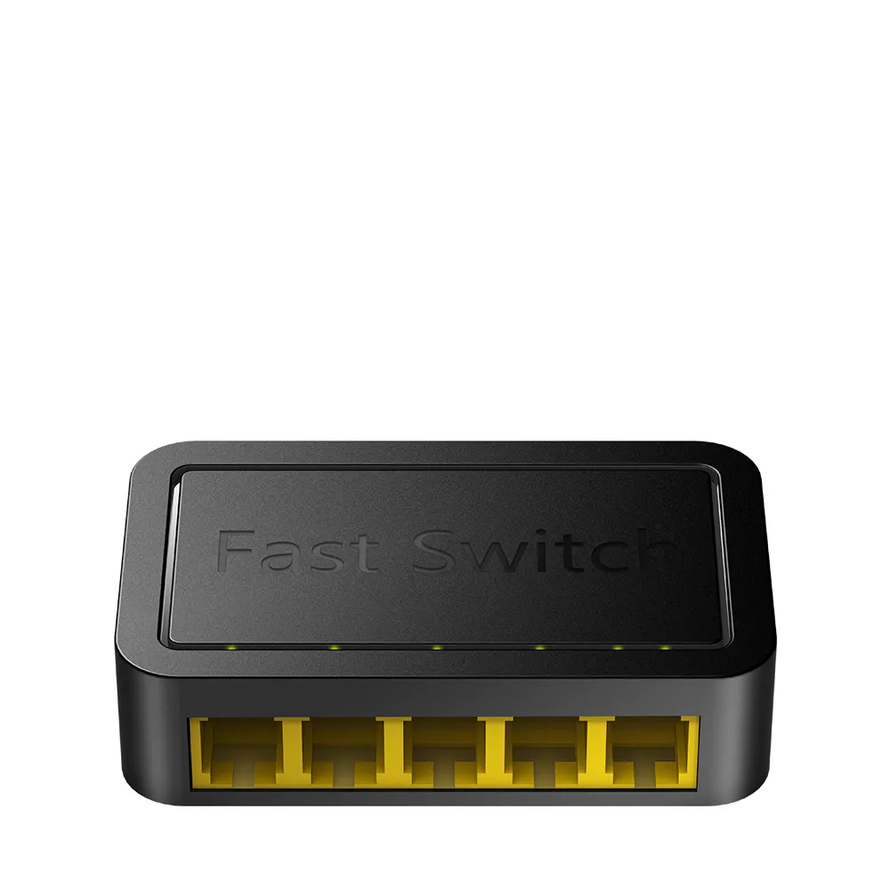 Switch de rețea Cudy FS105 cu 5 porturi Ethernet și carcasă metal