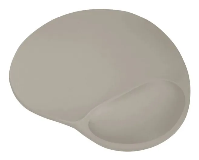Mousepad Trust Bigfoot bej cu suprafață texturat și bază antialunecantă
