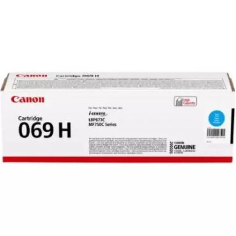 Toner Original Canon Cyan CRG-069HC pentru imprimantele LBP 673, MF 752, MF 754