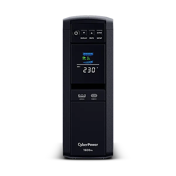 UPS Cyber Power 1600VA tower cu sinusoidă pură și 6 prize