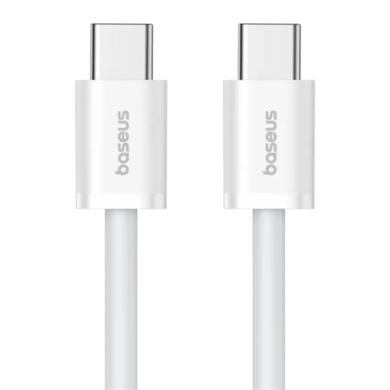 Cablu USB-C Baseus Superior 30W alb 2 metri pentru smartphone