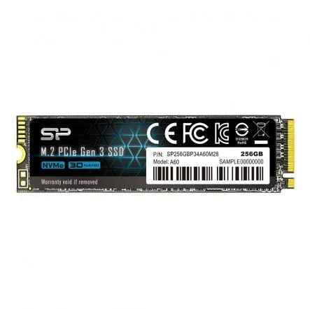 SSD Silicon Power A60 256GB PCIe Gen 3 M.2 2280