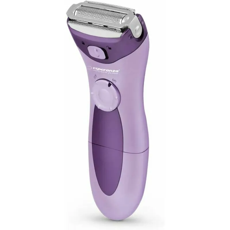 Epilator dama Esperanza Aruba EBG003V culoare violet cu 2 viteze