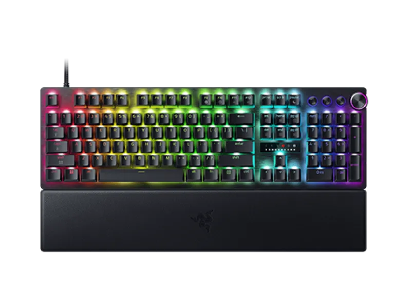 Tastatura mecanică Razer Huntsman V3 Pro negru cu iluminare RGB