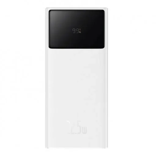 Baterie externă Baseus Star-Lord 30000mAh cu display digital și 3 porturi de încărcare
