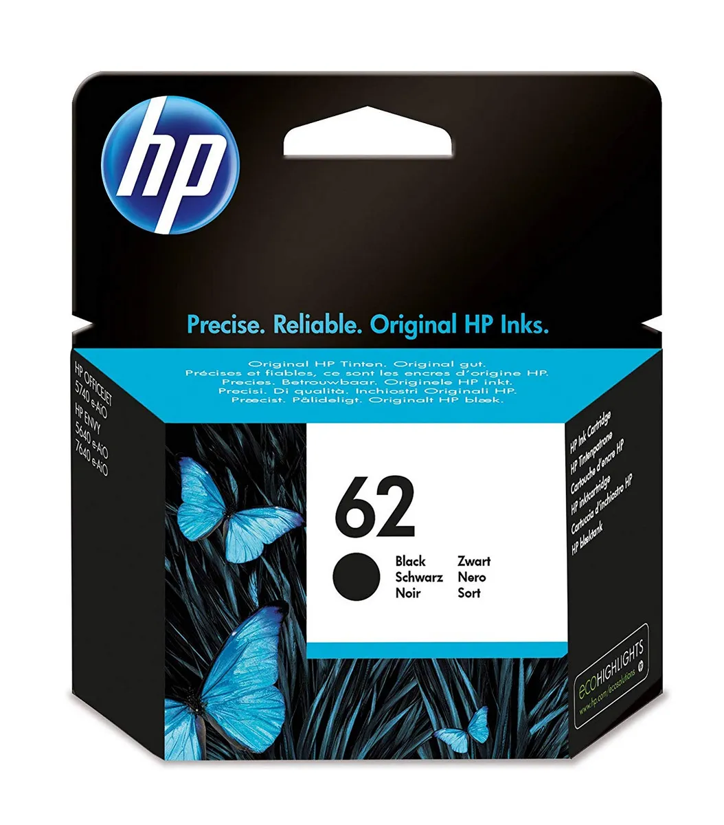 Cartus cerneala original HP Black nr. 62 C2P04AE