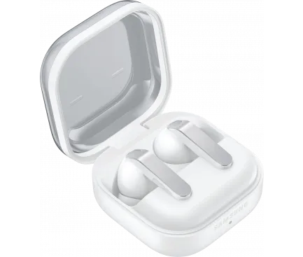 Căști Samsung Galaxy Buds 4 Pro albe in-ear