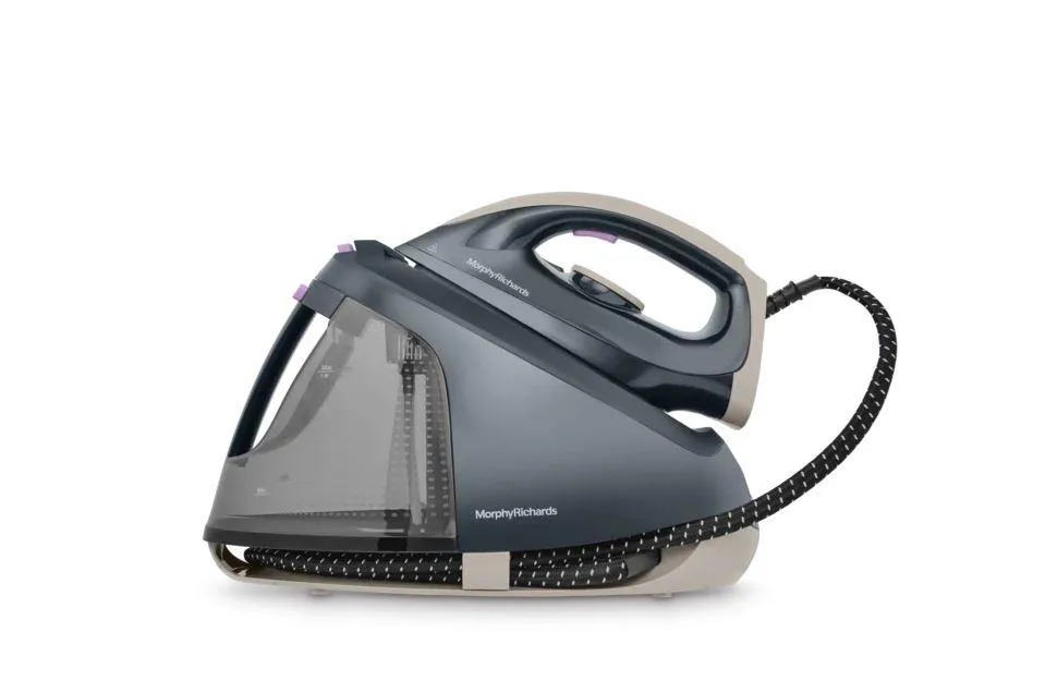 Stație de călcat Morphy Richards 2400W cu fier și tablă profesională