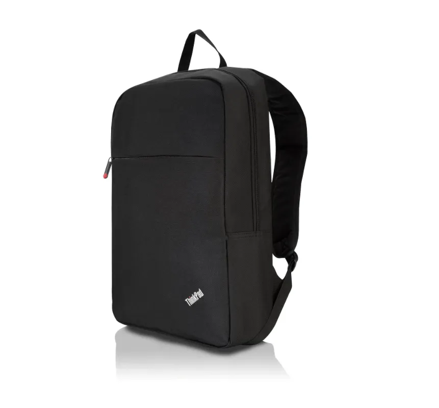 Rucsac Lenovo negru 15.6 inch cu buzunar frontal