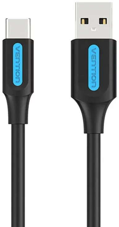 Cablu USB 2.0 la USB-C Vention negru 2 metri