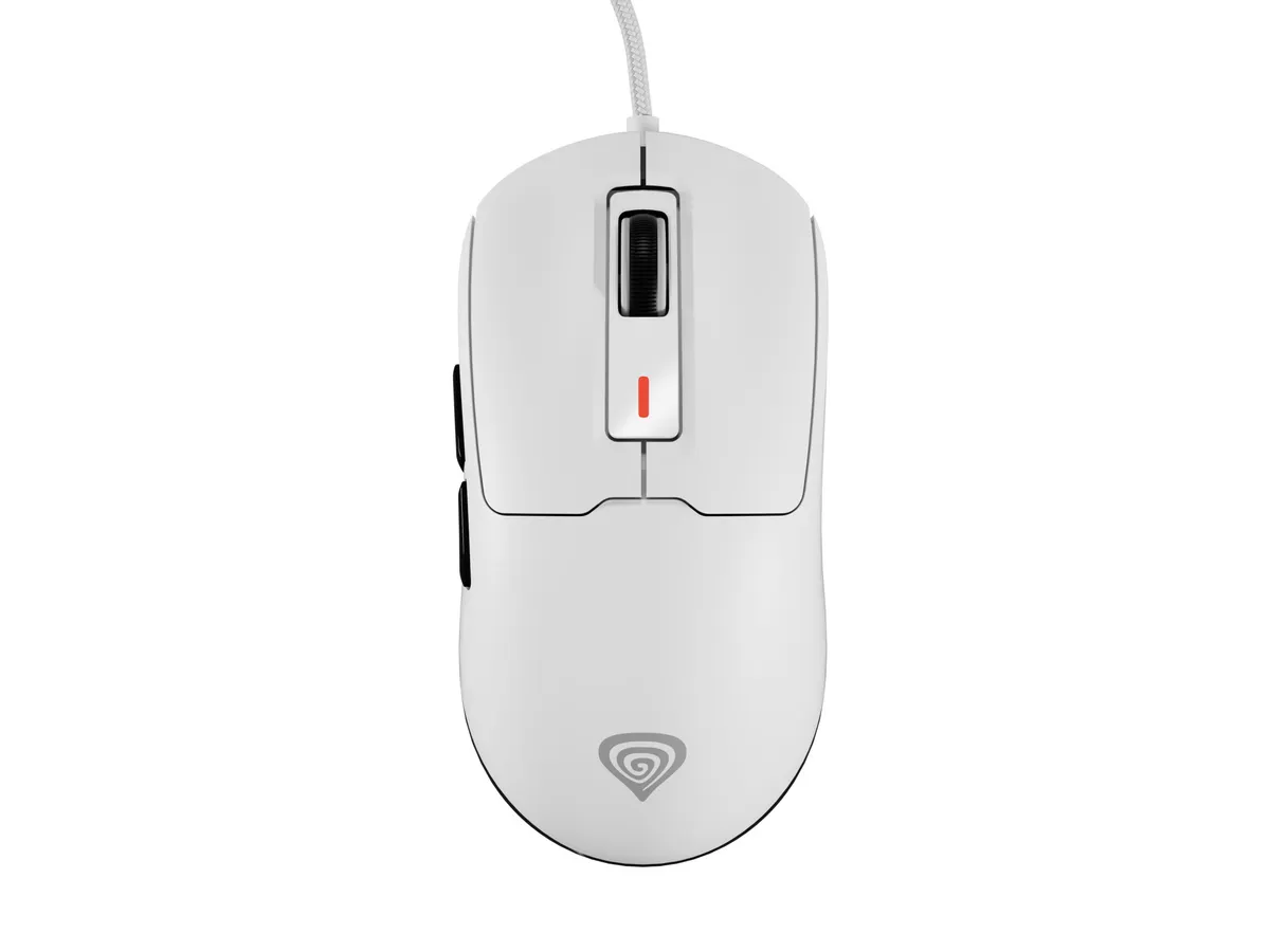 Șoricel gaming Genesis Krypton 660 alb 12000 DPI