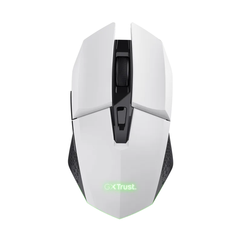 Maus gaming Trust GXT110W FELOX alb cu 4800 DPI