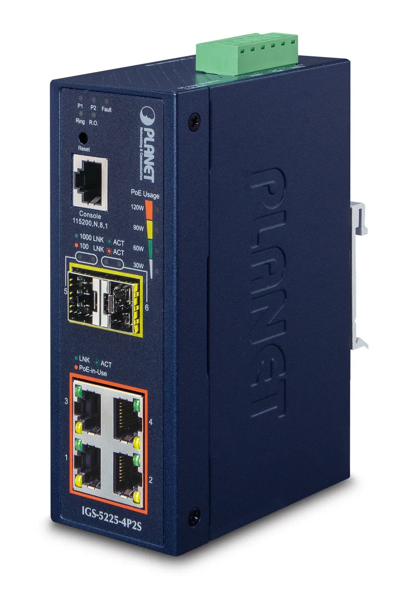 Switch rețea Planet IGS-5225-4P2S 4 porturi Gigabit
