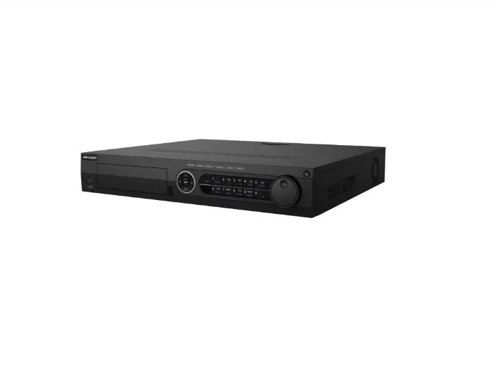 DVR Turbo 16 canale PoE Hikvision H.265 AcuSense negru spațial