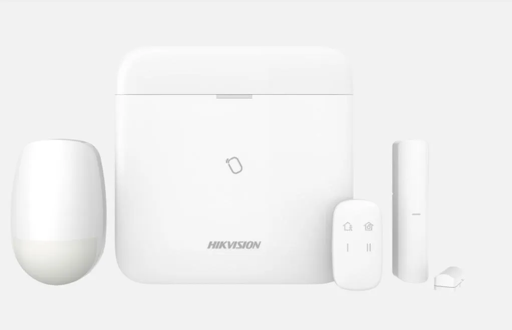 Kit sistem alarm wireless Hikvision AXPRO 868MHz nivel mediu pentru casa