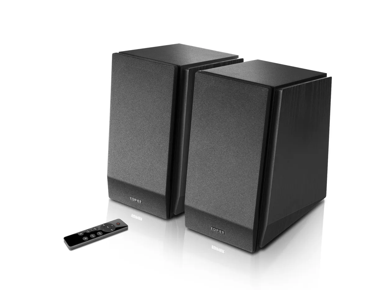 Boxă Edifier 2.0 negru mat cu telecomandă wireless