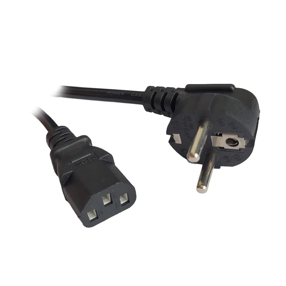 Cablu alimentare Spacer 1.8 metri Schuko C13 negru