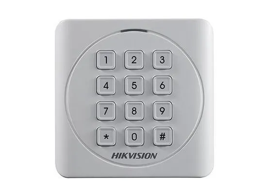 Cititor card RFID cu tastatură Hikvision DS-K1801MK negru