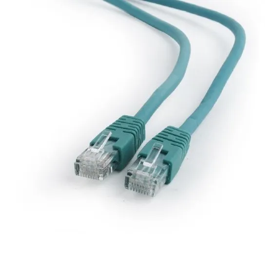 Cablu de rețea UTP Cat5e Spacer 10 metri verde AWG26