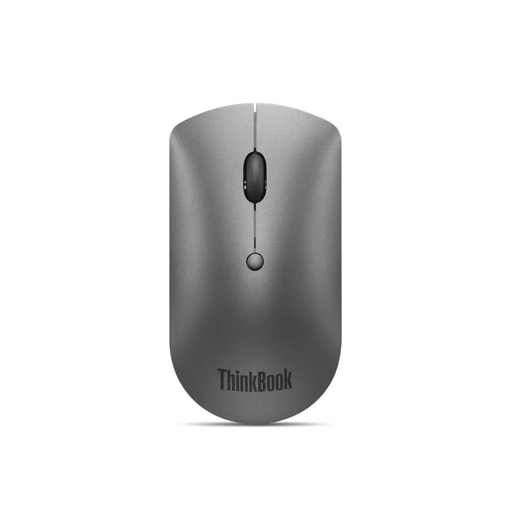 Mause wireless silent Lenovo gri cu senzor optic