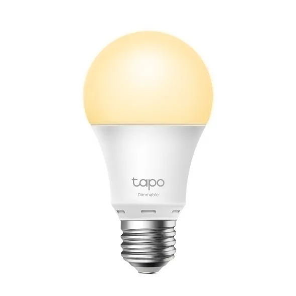 BEC LED wireless TP-LINK, 800lm, 8.7W, E27, se conecteaza la router Wi-Fi, intensitate reglabila, control prin smartphone cu aplicatia TAPO "Tapo L520E"(include timbru verde 0.60 lei)