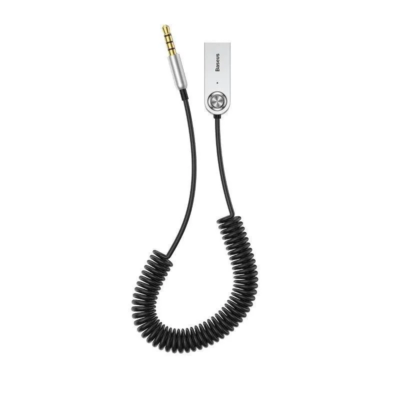 Adaptor Bluetooth Jack 3.5 Baseus BA01 negru cu port USB