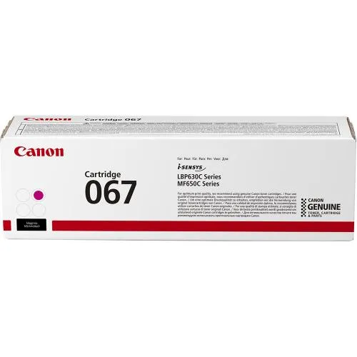 Toner original Canon Magenta CRG-067M pentru imprimante MF 651 MF 655 MF 657