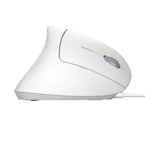 Mouse ergonomic Trust VERTO alb cu design anatomic