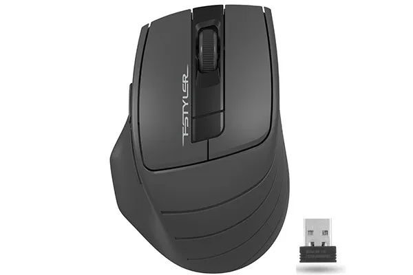 Maus gaming wireless A4Tech FG30 Grey cu 6 butoane și senzor 2000 DPI