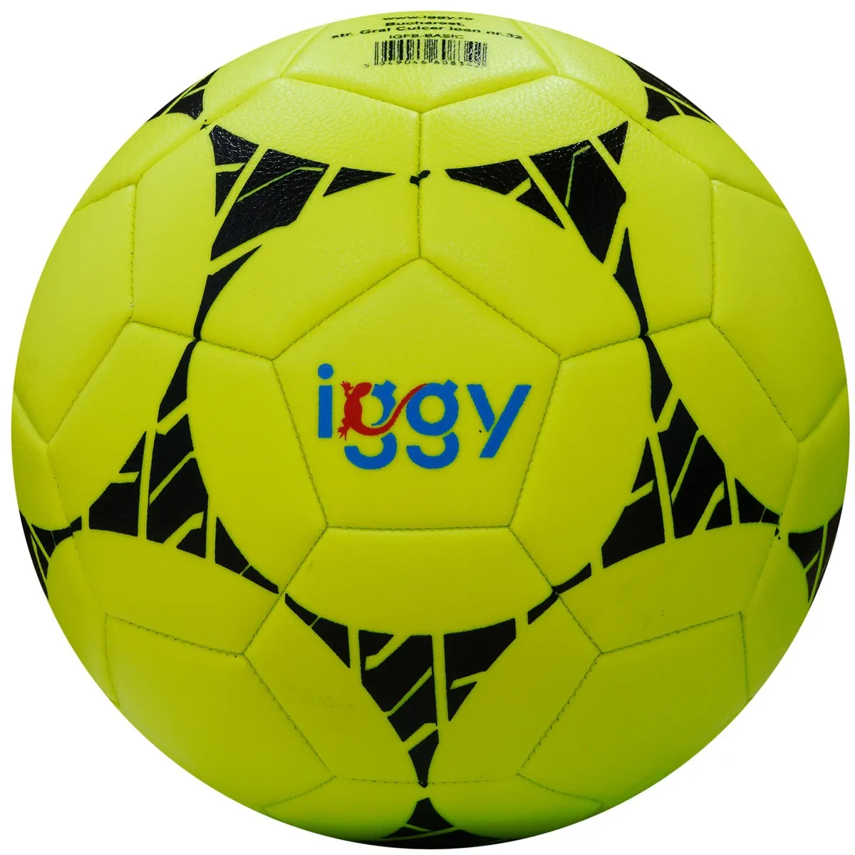 Minge fotbal IGGY dimensiune 5 din PVC cu cusătură